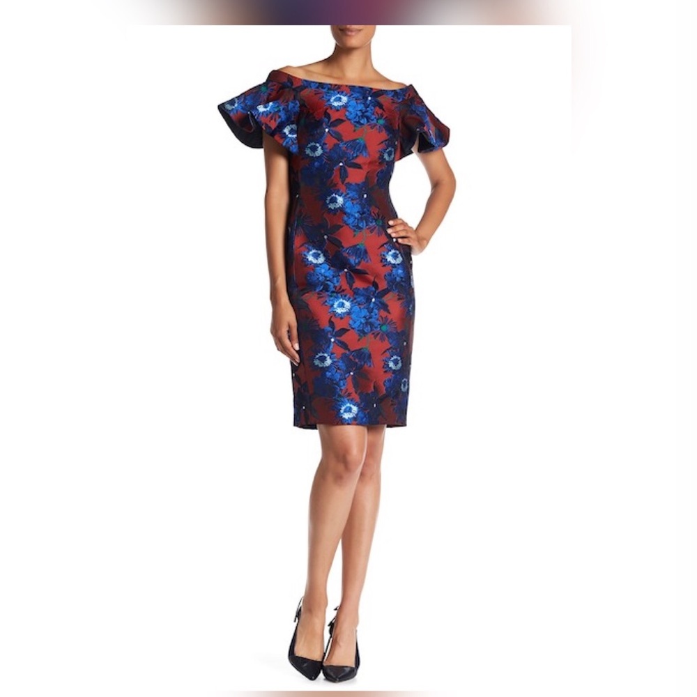 Midi off the shoulder dress